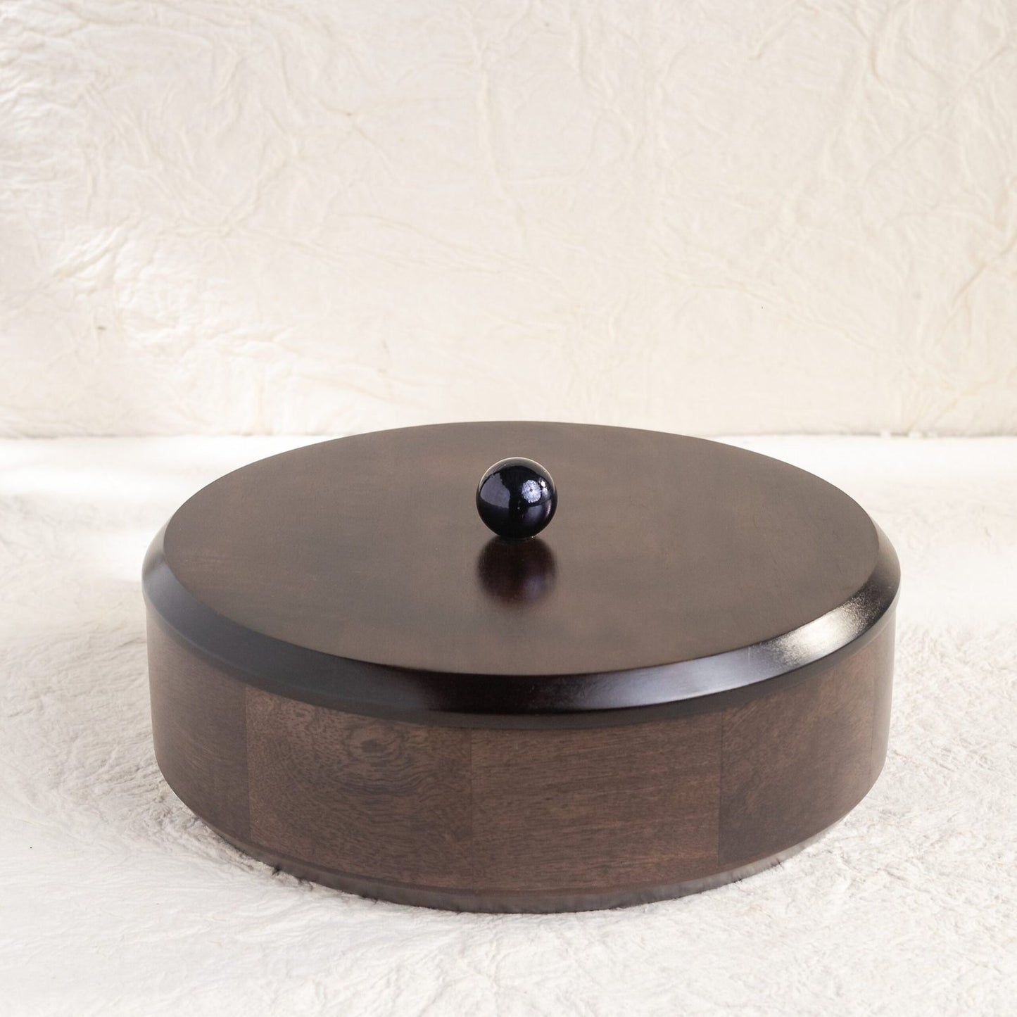 Wooden Circular Chapati Box