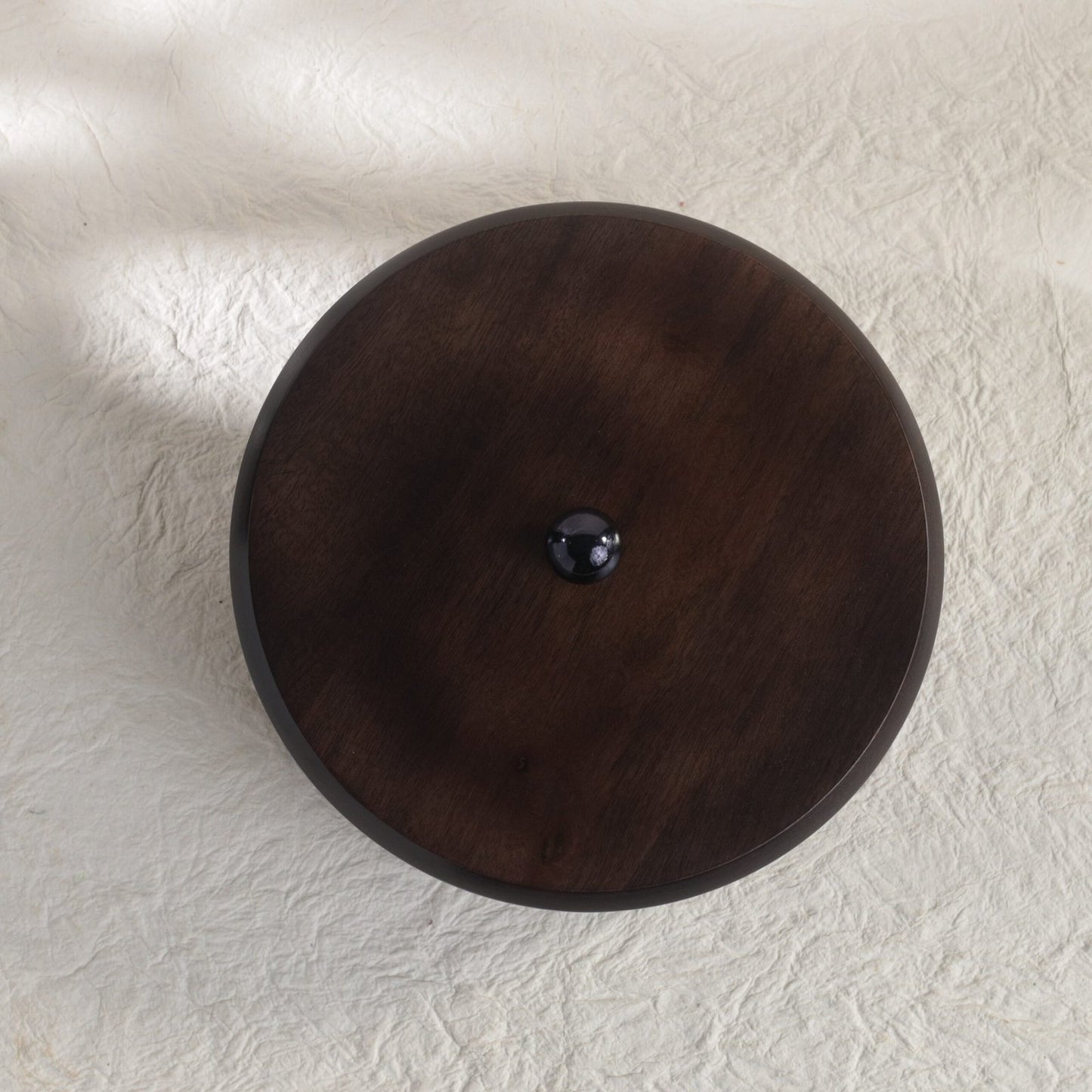 Wooden Circular Chapati Box