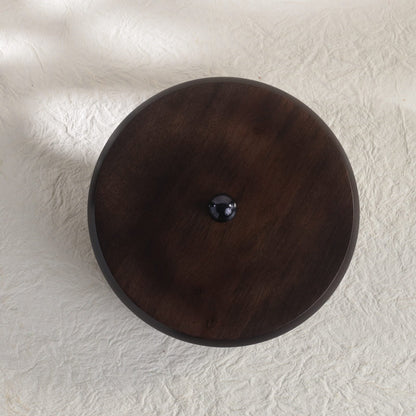 Wooden Circular Chapati Box