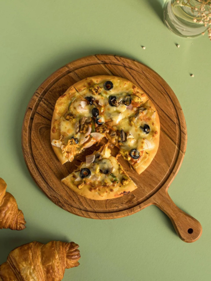 Round Mango Wood Platter